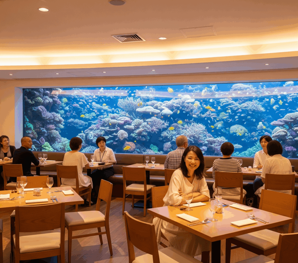 レストラン館内